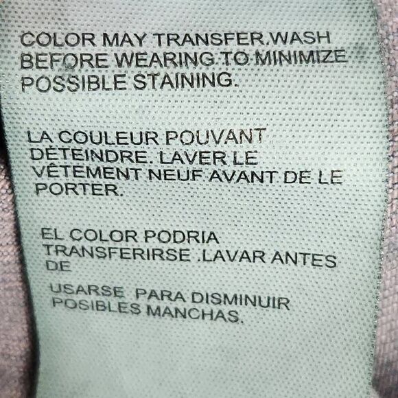 Calvin Klein Jeans purple Wash bleached classic Trucker Jacket XXL - Picture 9 of 9